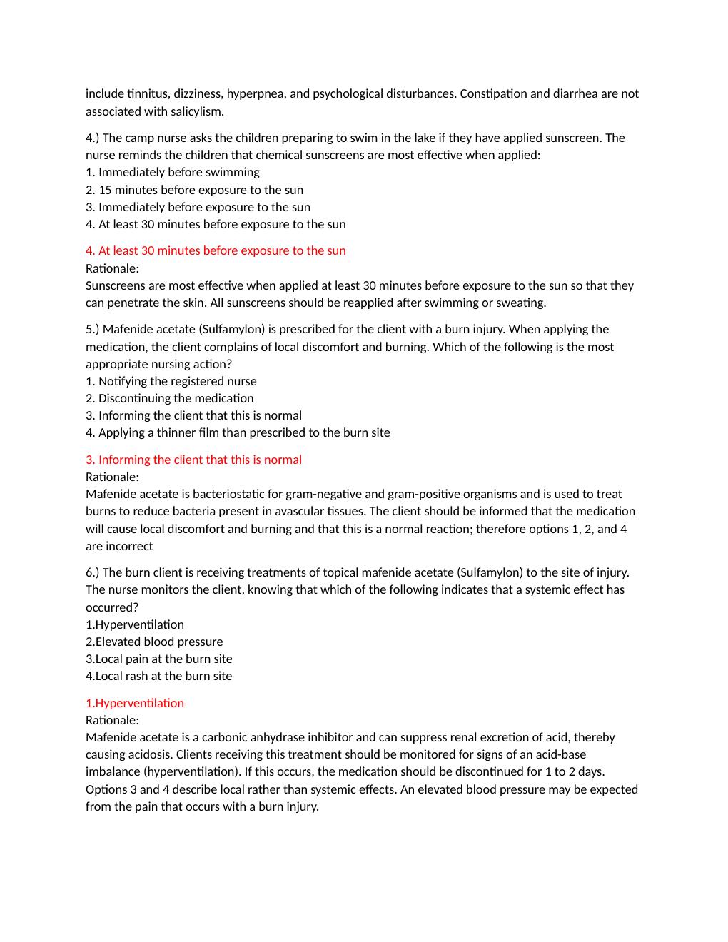 Preview page 2 of ATI Pharmacology Proctored Exam, Test Bank Complete Latest  Versions highly Tested Questions and Answers