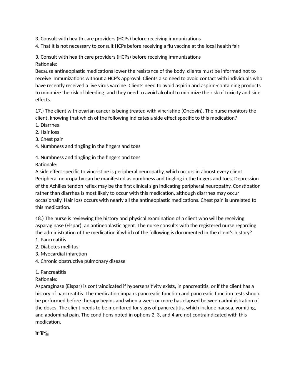 Preview page 6 of ATI Pharmacology Proctored Exam, Test Bank Complete Latest  Versions highly Tested Questions and Answers