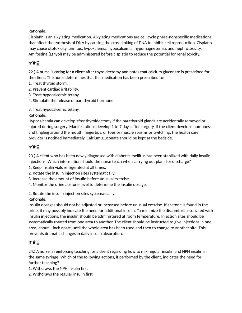Preview page 8 of ATI Pharmacology Proctored Exam, Test Bank Complete Latest  Versions highly Tested Questions and Answers