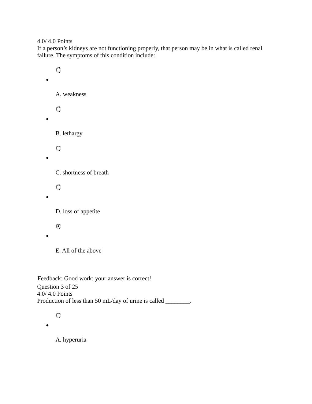 Preview page 2 of BIO 251 Quiz 5 - Questions and Answers