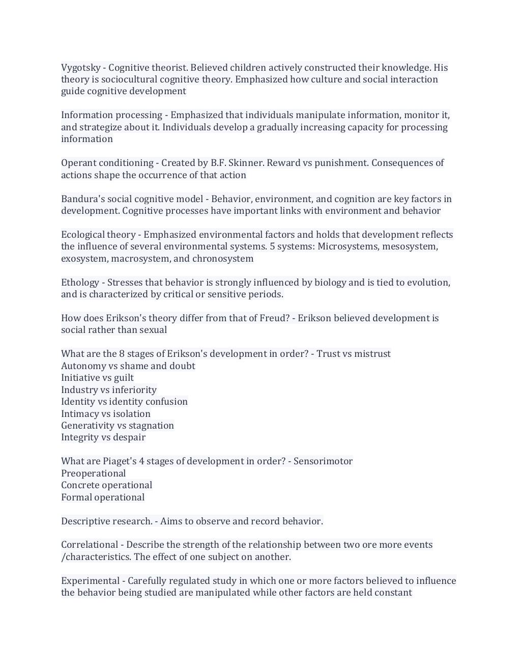Preview page 2 of WGU C217 Questions And Answers 100% Correct