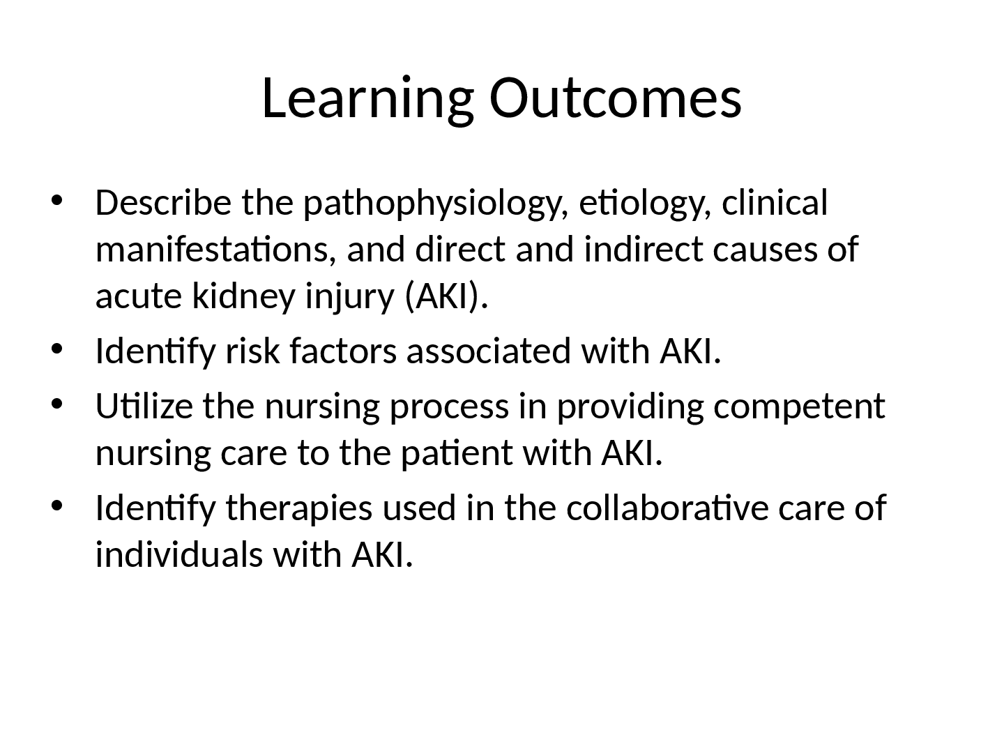 Preview page 2 of RNSG 1137 Acute Kidney Injury Study Guide Highest Rank Graded A