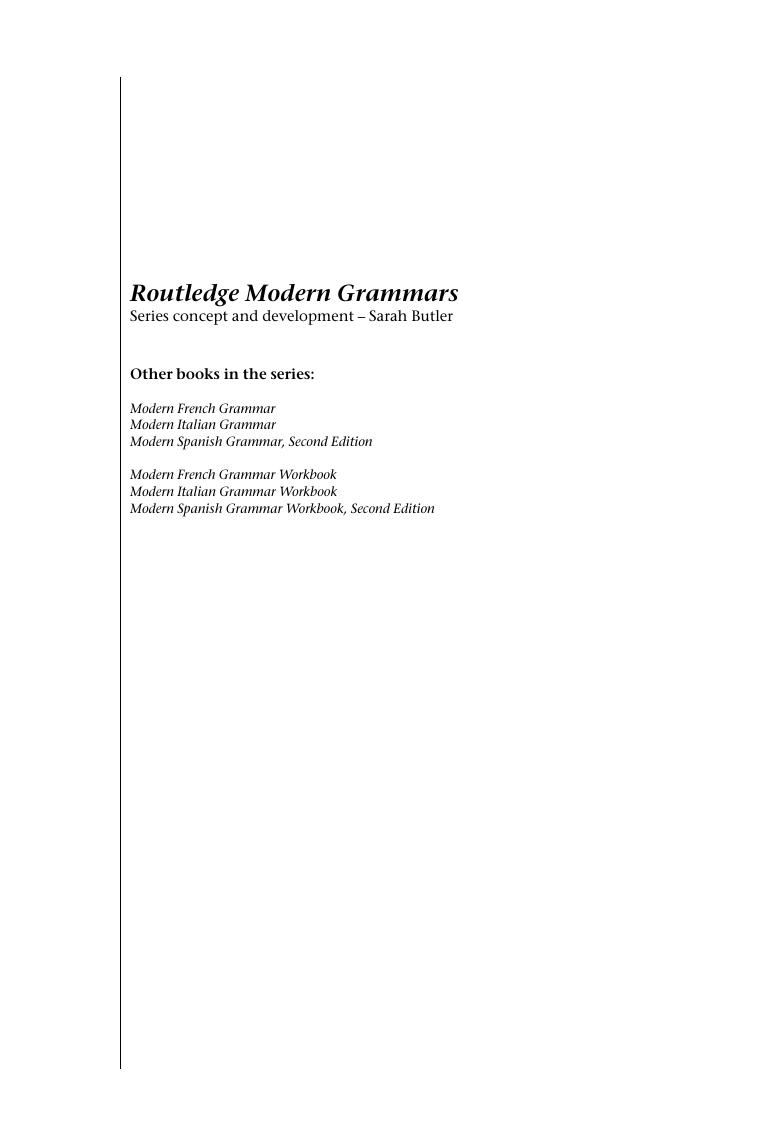 Preview page 3 of Modern GERMAN Grammar A practical guide Second Edition