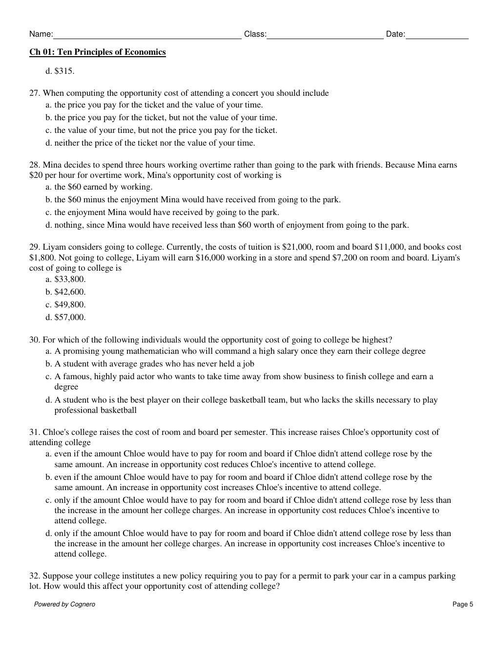 Preview page 5 of TEST BANK for Principles of Economics, 10th Edition by Gregory Mankiw