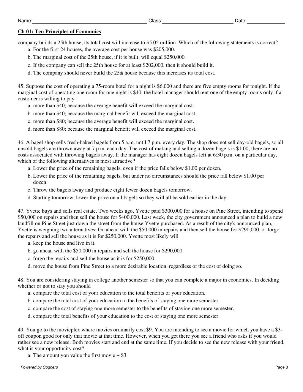 Preview page 8 of TEST BANK for Principles of Economics, 10th Edition by Gregory Mankiw
