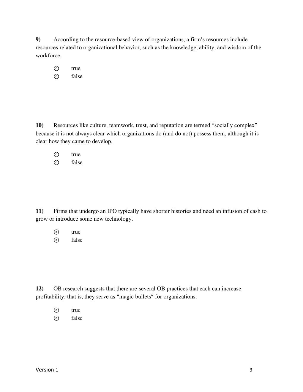 Preview page 4 of TEST BANK for ISE Organizational Behavior: Improving Performance and Commitment in the Workplace 8th Edition by Jason Co