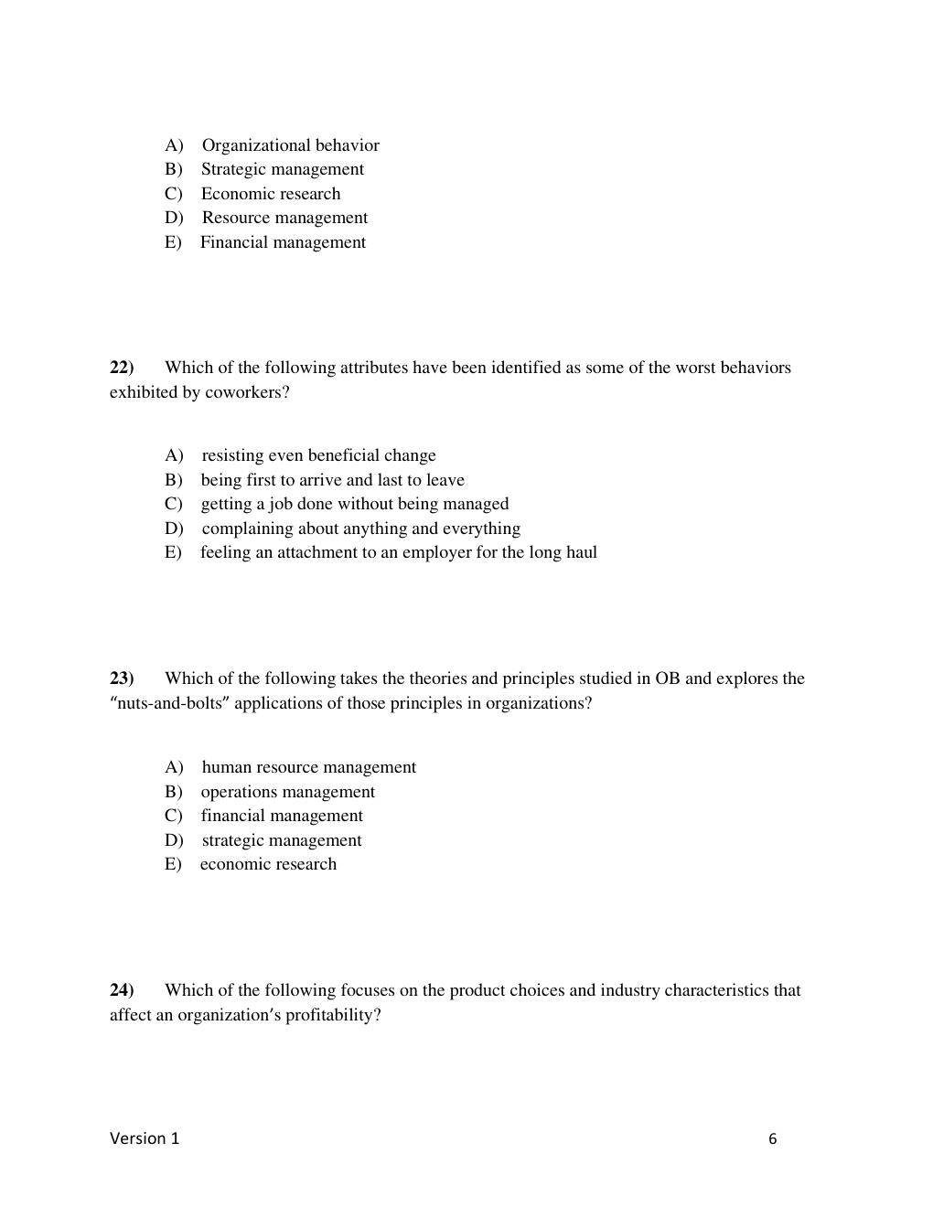 Preview page 7 of TEST BANK for ISE Organizational Behavior: Improving Performance and Commitment in the Workplace 8th Edition by Jason Co
