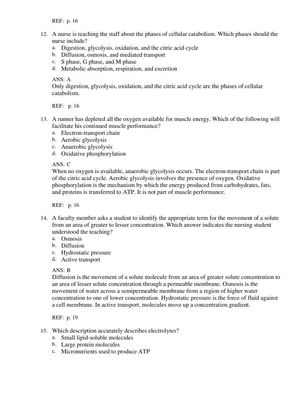 Preview page 9 of TEST BANK for McCance & Huether’s Understanding Pathophysiology The Biologic Basis for Disease in Adults and Children 9