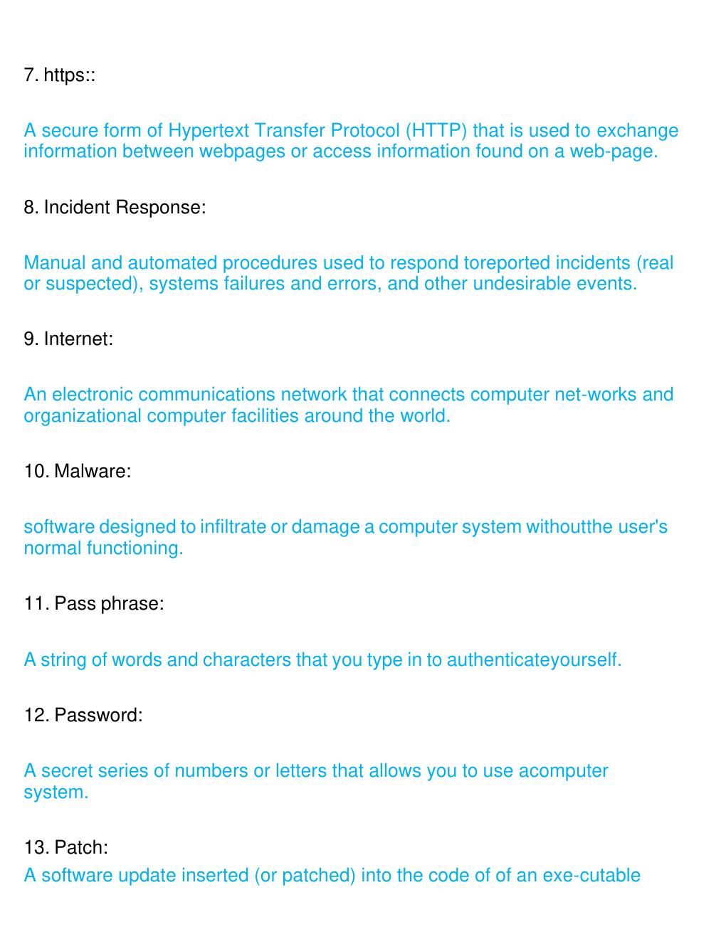 Preview page 2 of Cyber Security Awareness Test (Latest 2023 / 2024) Solved 100% Correct