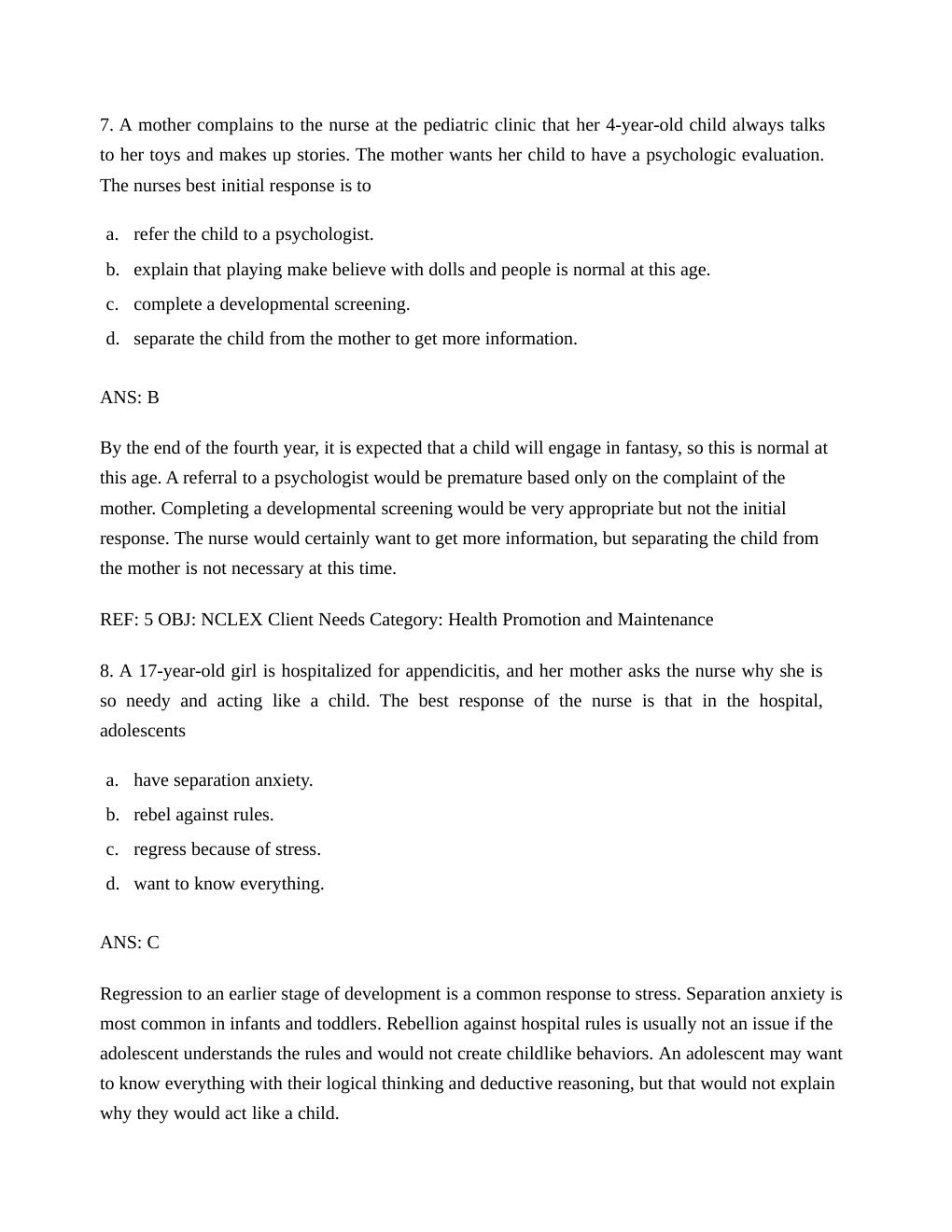 Preview page 5 of Advanced Practice Nursing : Essentials for Role Development 4th Edition Joel Test Bank