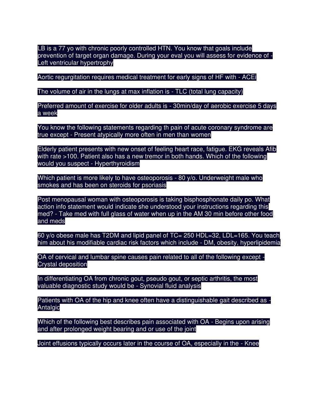Preview page 2 of NR 601 Midterm health care Latest