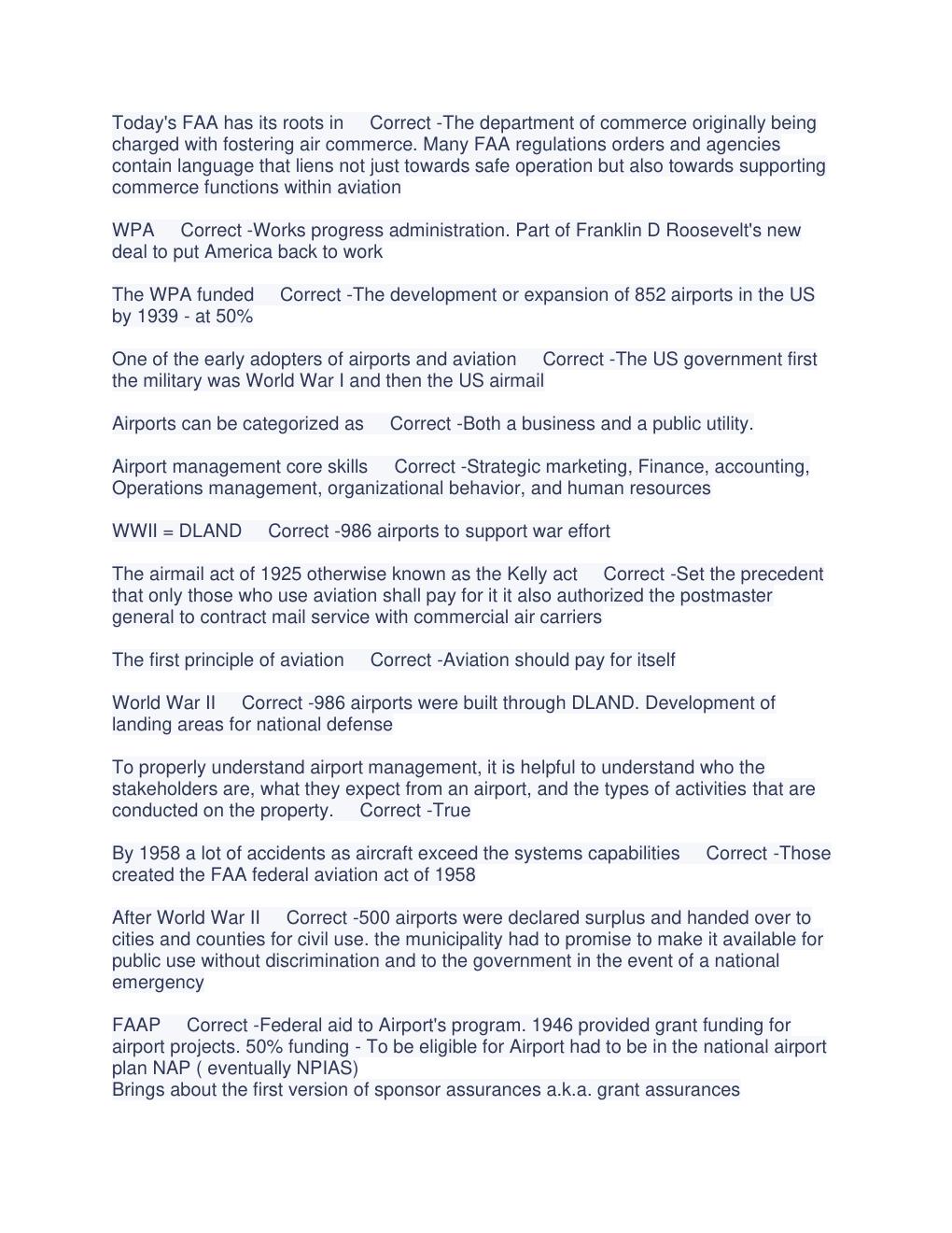 Preview page 2 of AAAE CM 2022/2023 ALL MODULES EXAM GUIDE