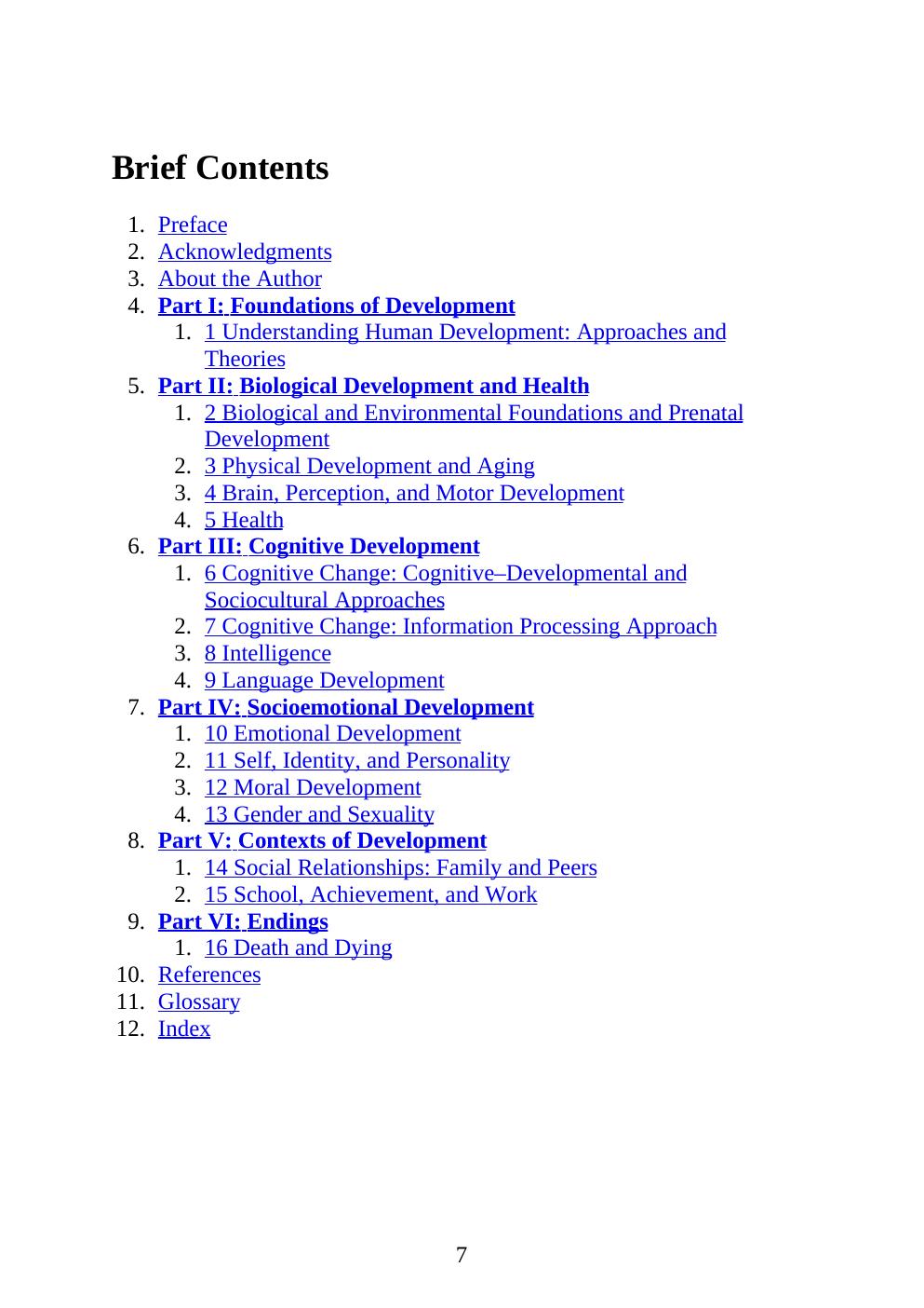 Preview page 7 of Lifespan Development in Context A Topical Approach, 1st Edition By Tara Kuther | [ebook][PDF]