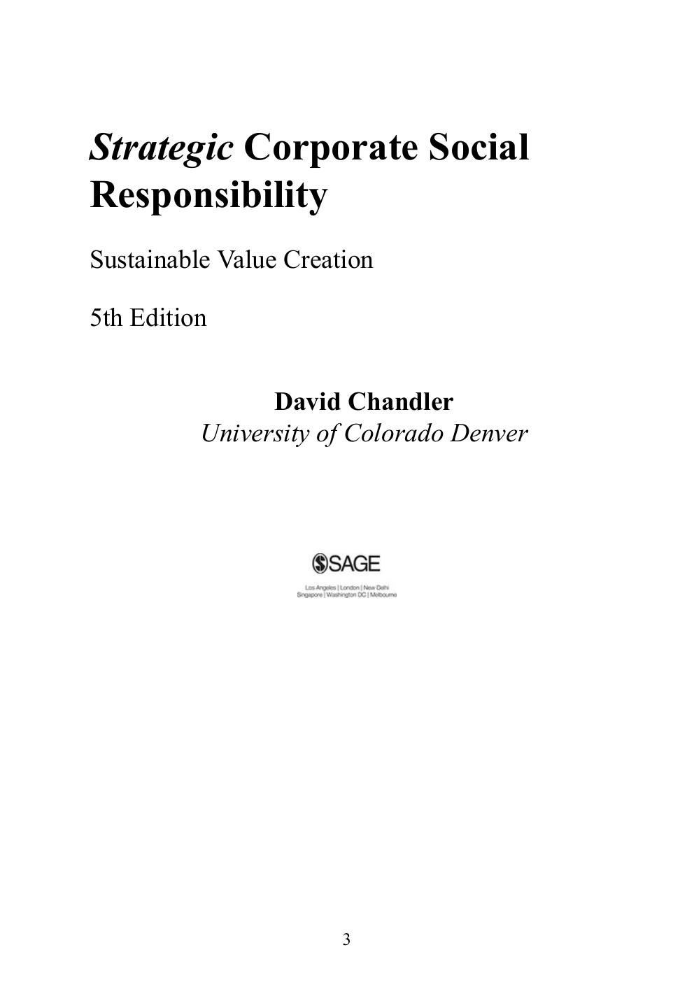 Preview page 4 of Strategic Corporate Social Responsibility, 5th Edition By David Chandler | [ebook][PDF]
