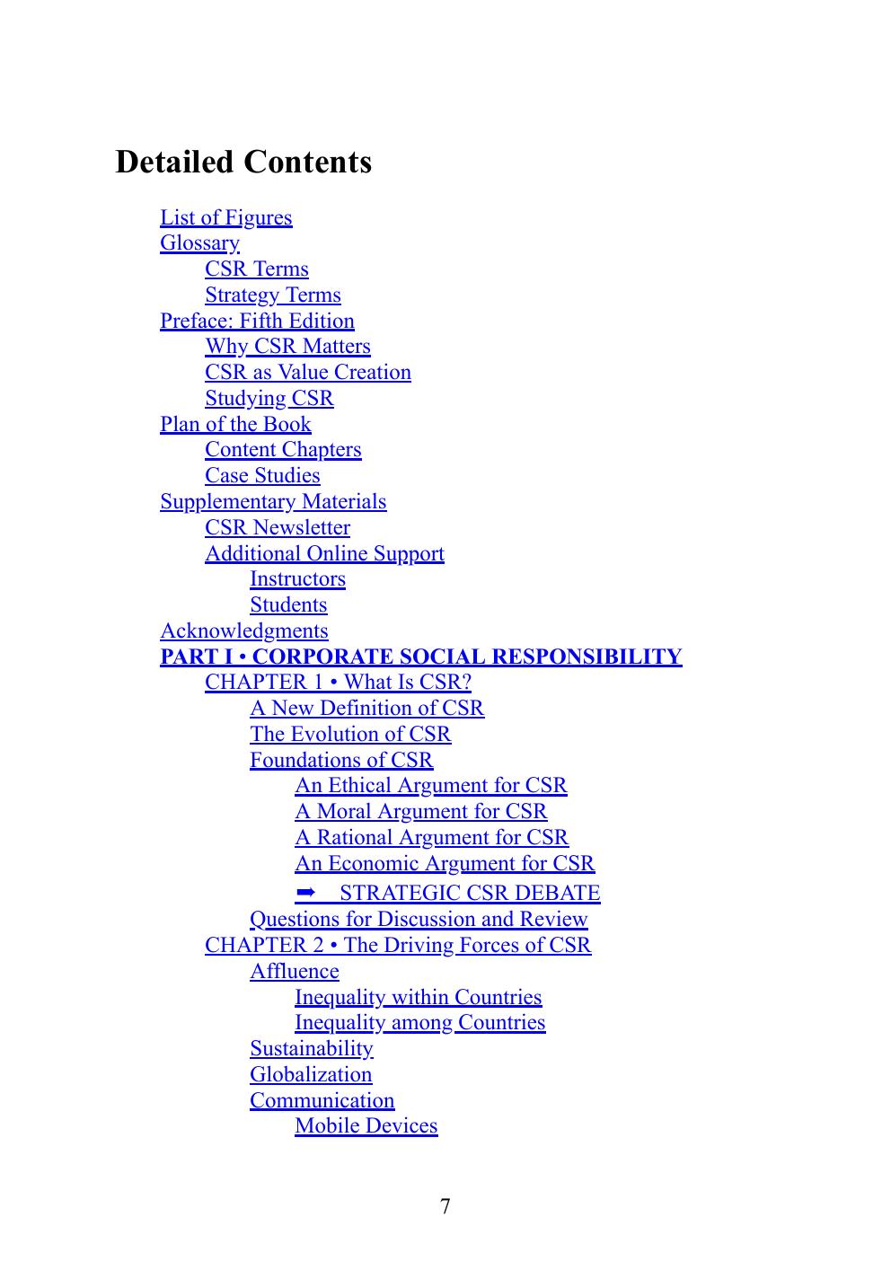 Preview page 8 of Strategic Corporate Social Responsibility, 5th Edition By David Chandler | [ebook][PDF]