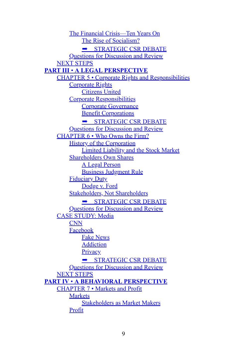 Preview page 10 of Strategic Corporate Social Responsibility, 5th Edition By David Chandler | [ebook][PDF]