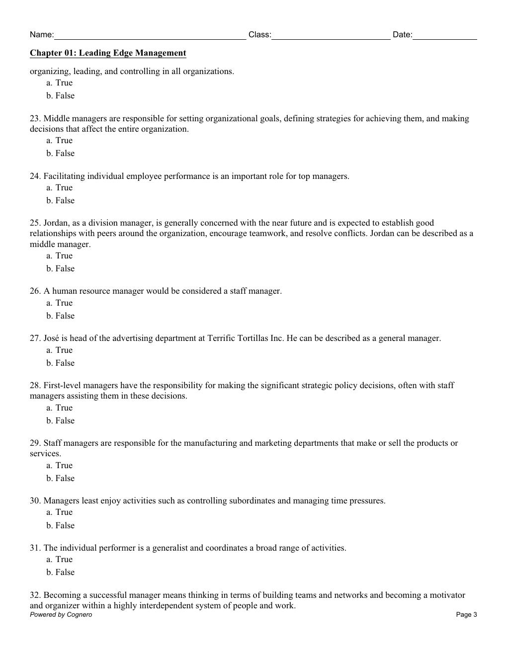 Preview page 4 of TEST BANK for Management, 14th Edition By Richard Daft