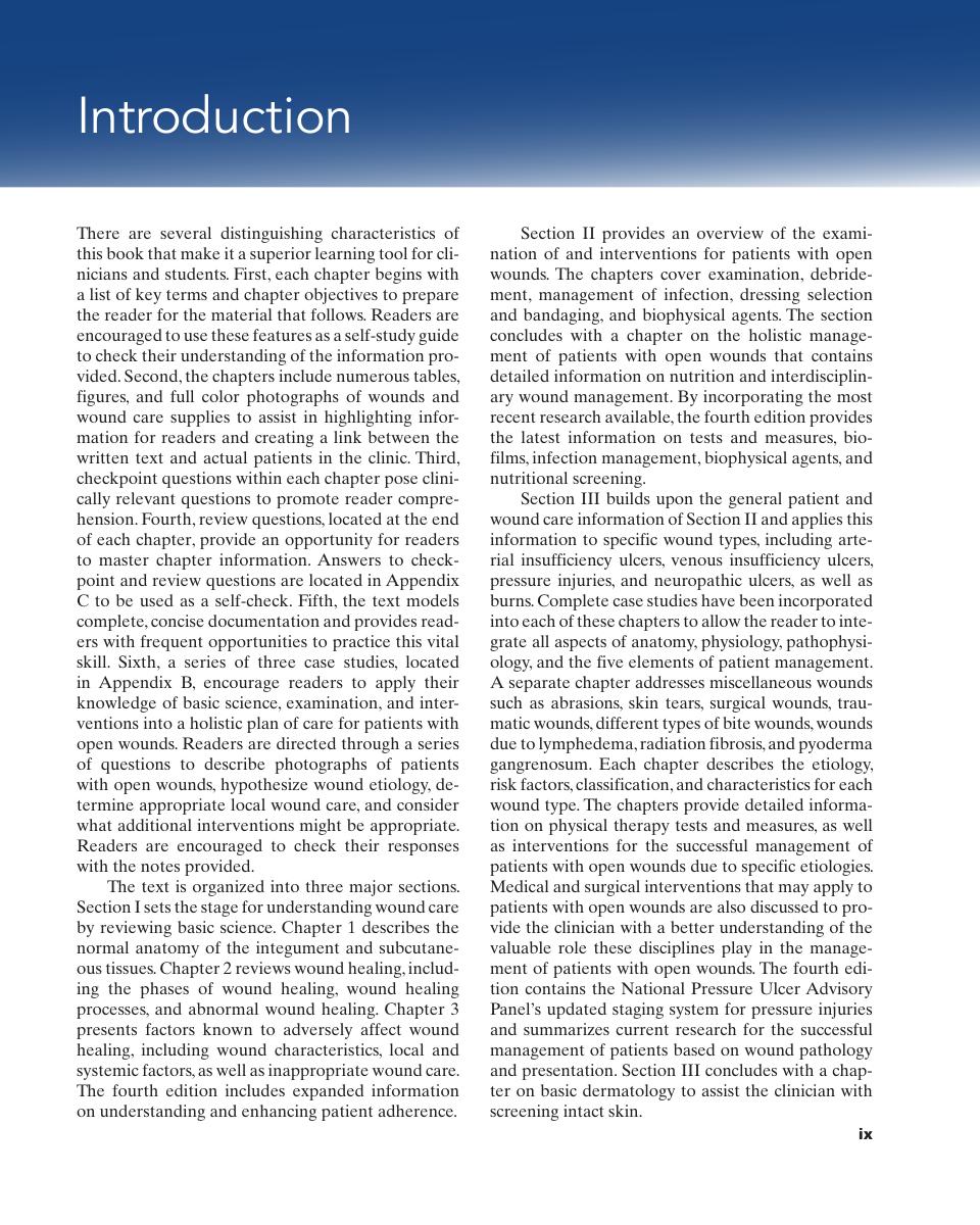 Preview page 10 of Wound Management Principles and Practices, 4th Edition By Betsy Myers | [eBook][PDF]