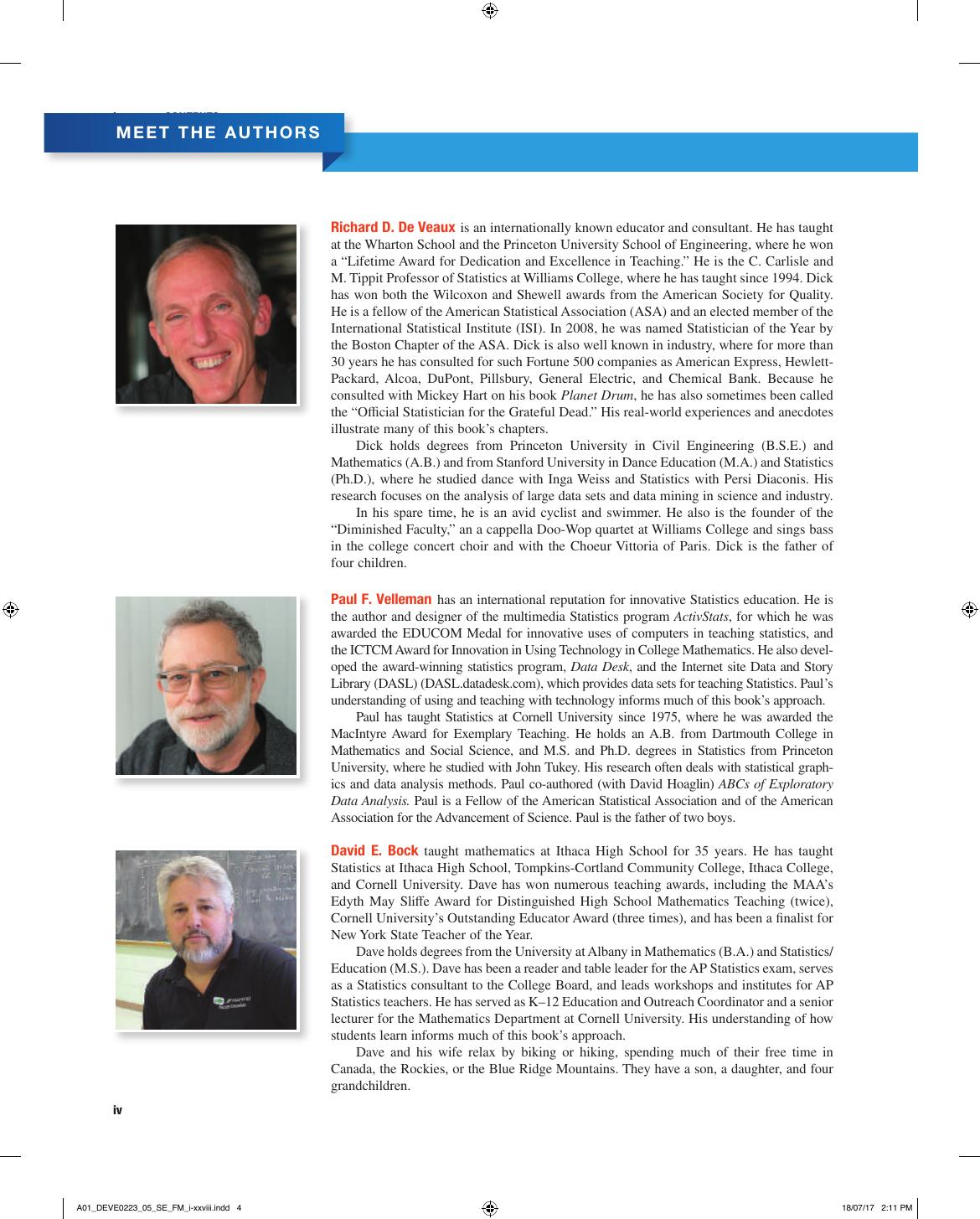Preview page 7 of Intro STATS, 5th Edition By Richard D. De Veaux