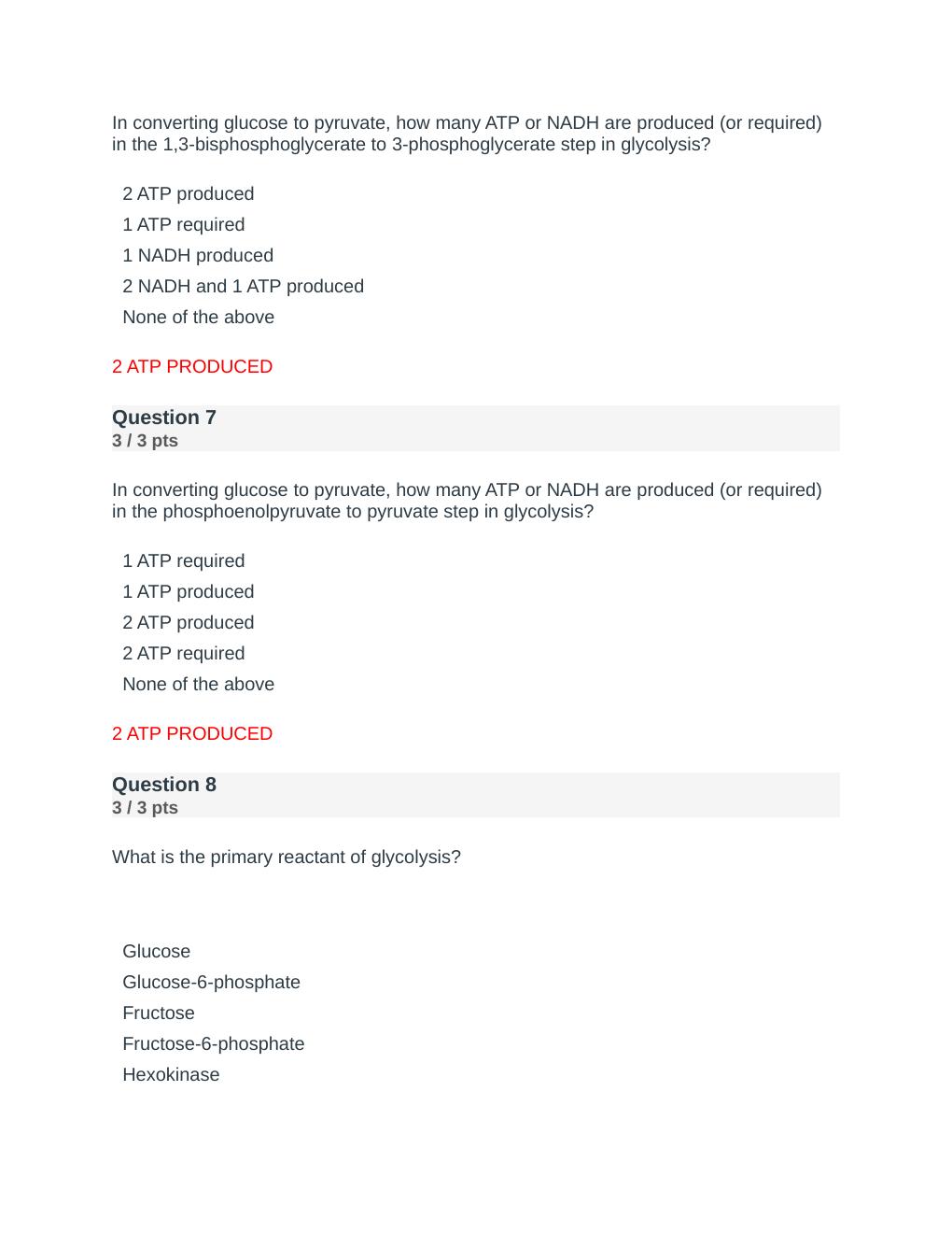 Preview page 2 of Portage Learning Chem 210 - Module 7 exam.