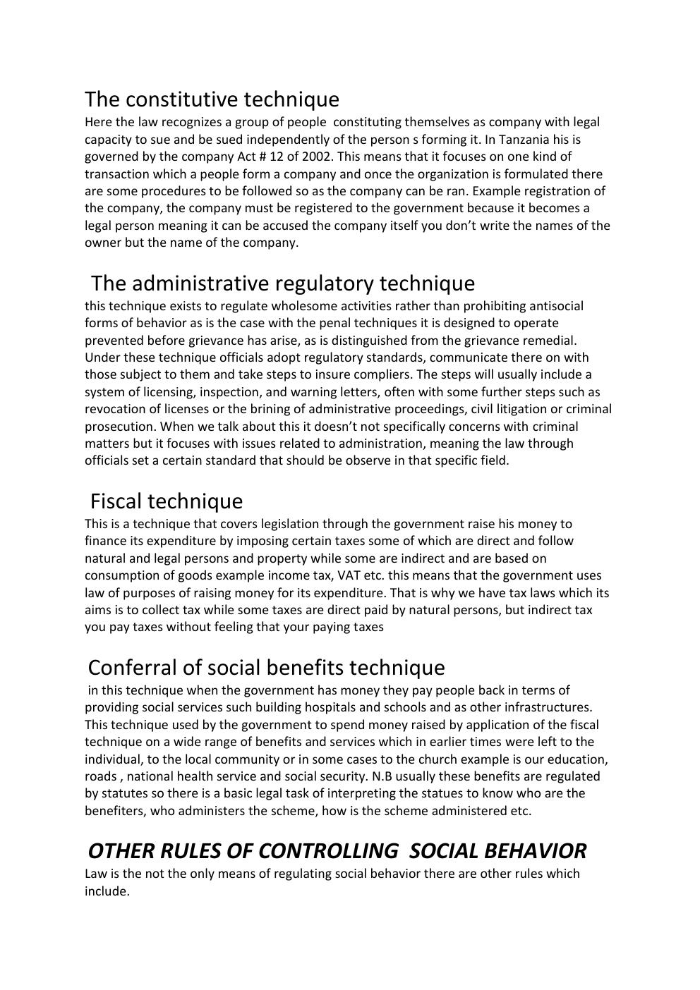 Preview page 4 of LEGAL METHODS Nature, classification and sources of law It aims at equipping a law student with different skills that wi