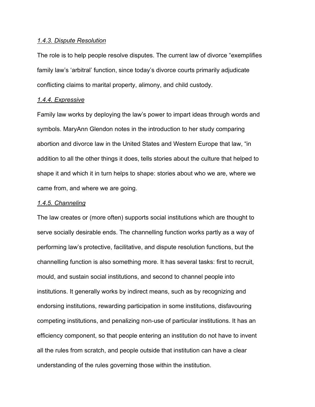 Preview page 4 of FAMILY LAW  Introduction to Family Law