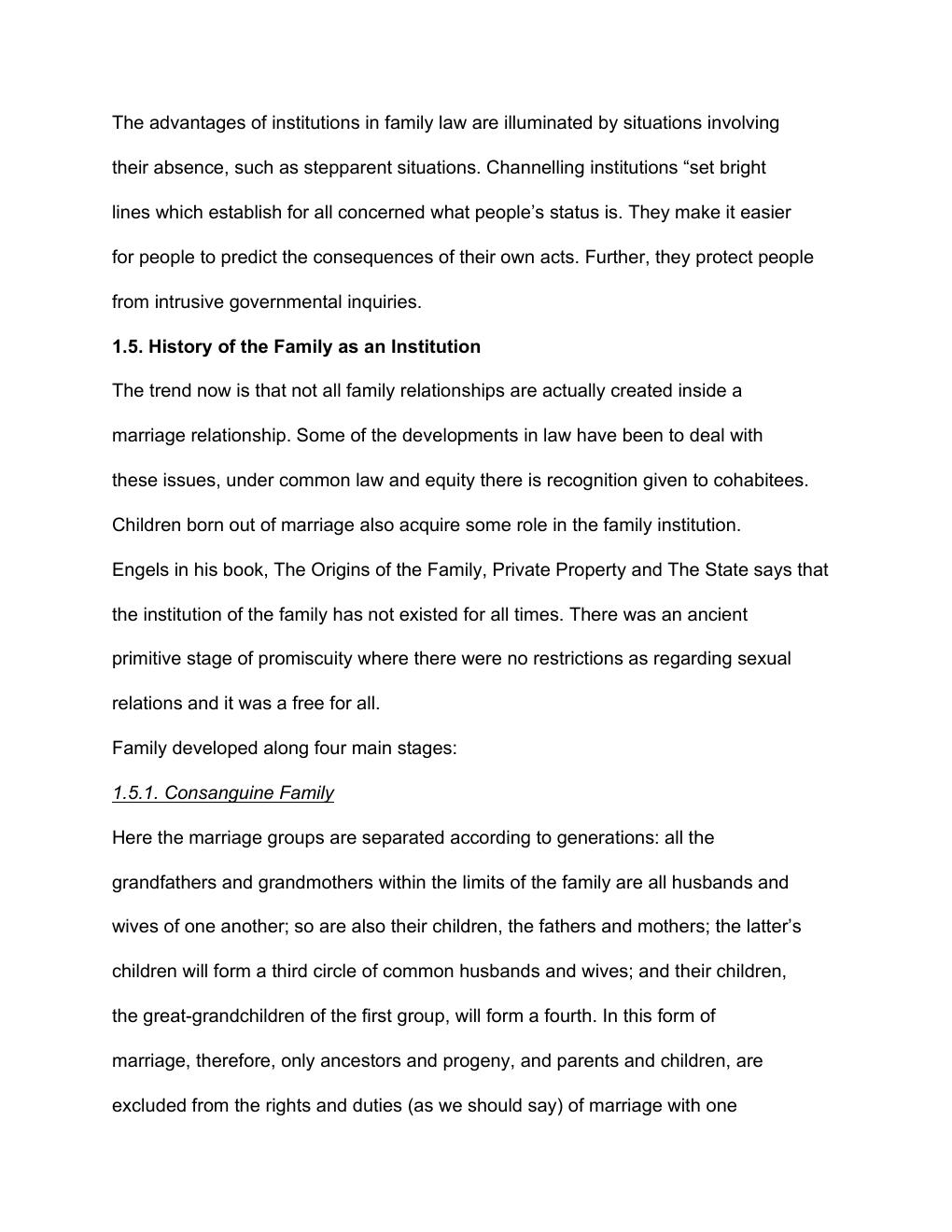 Preview page 5 of FAMILY LAW  Introduction to Family Law