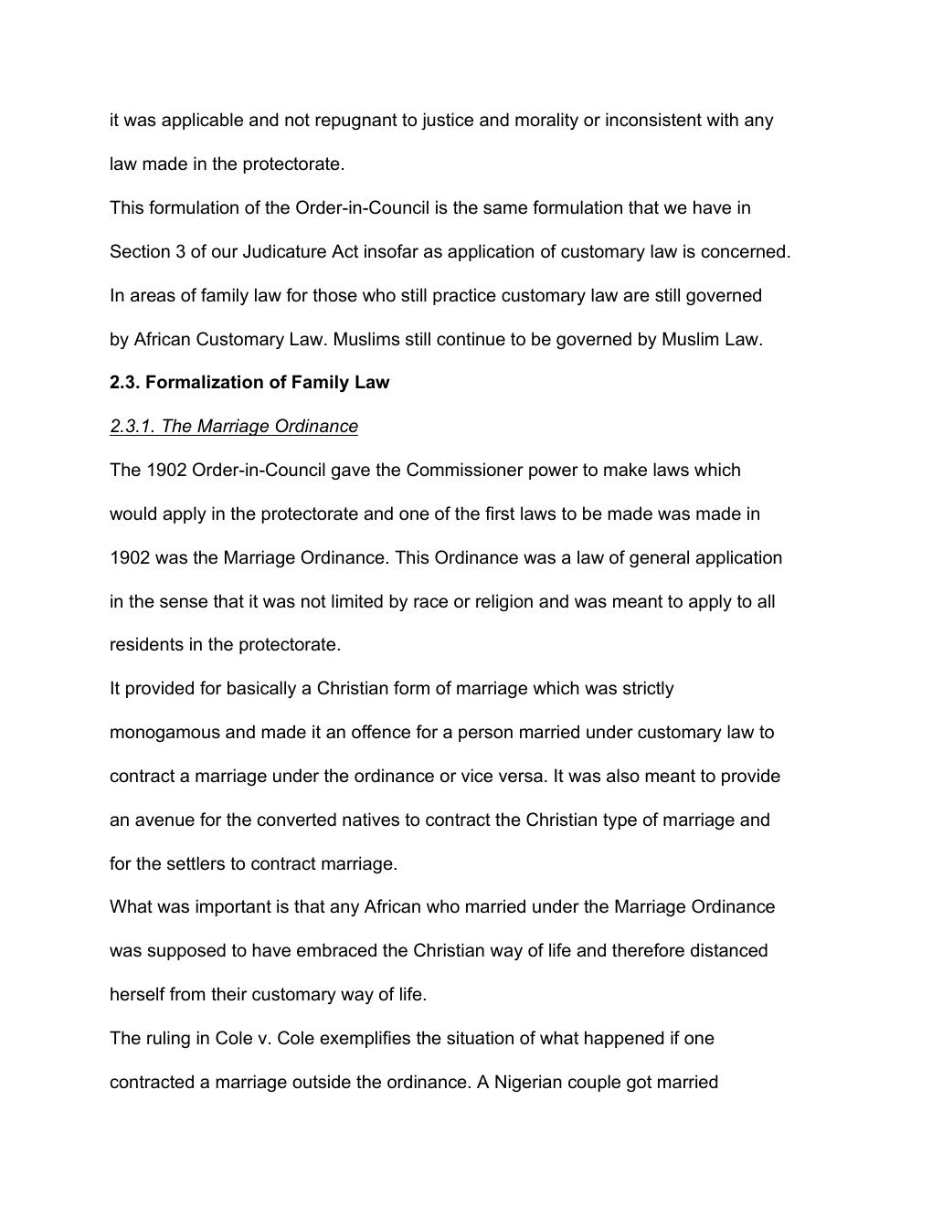 Preview page 10 of FAMILY LAW  Introduction to Family Law