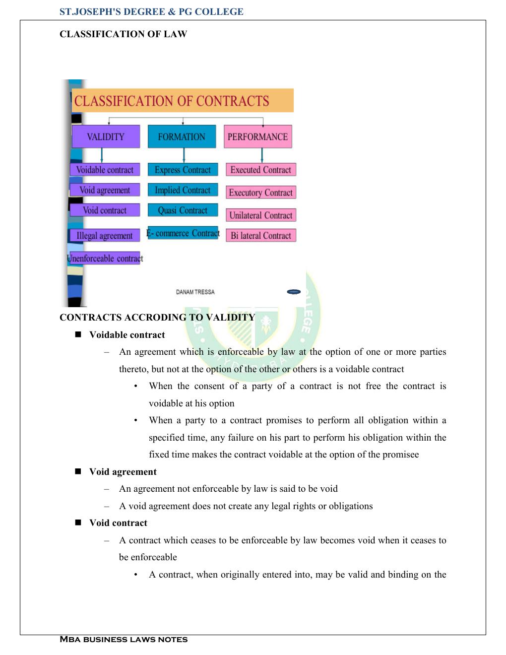 Preview page 5 of BUSINESS LAW LECTURE NOTES FOR BUSINESS LAWS
