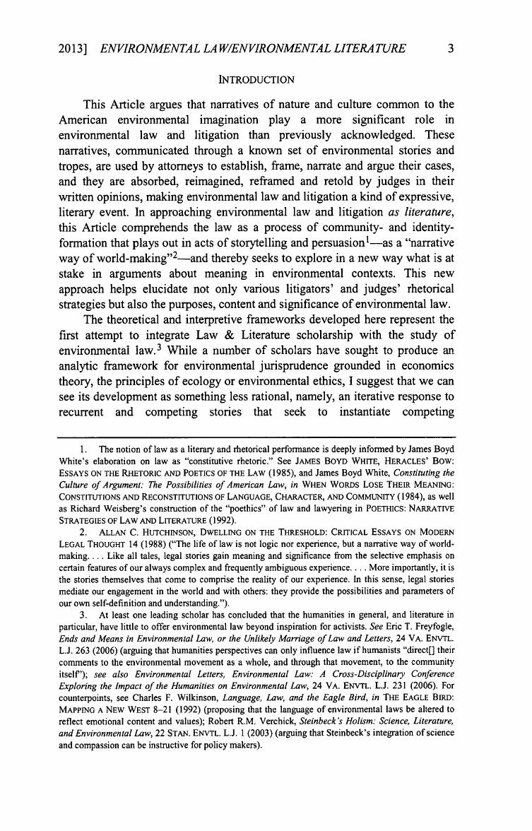 Preview page 4 of Environmental Law / Environmental Literature Michael Burger
