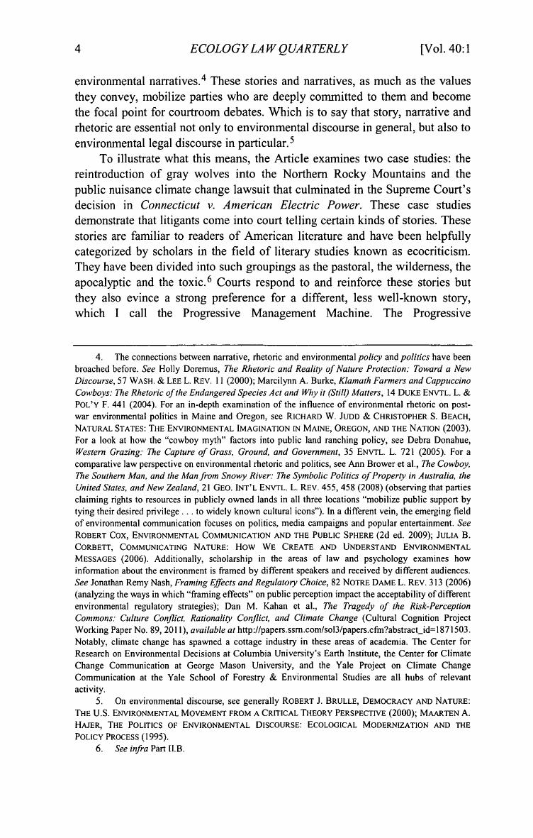 Preview page 5 of Environmental Law / Environmental Literature Michael Burger