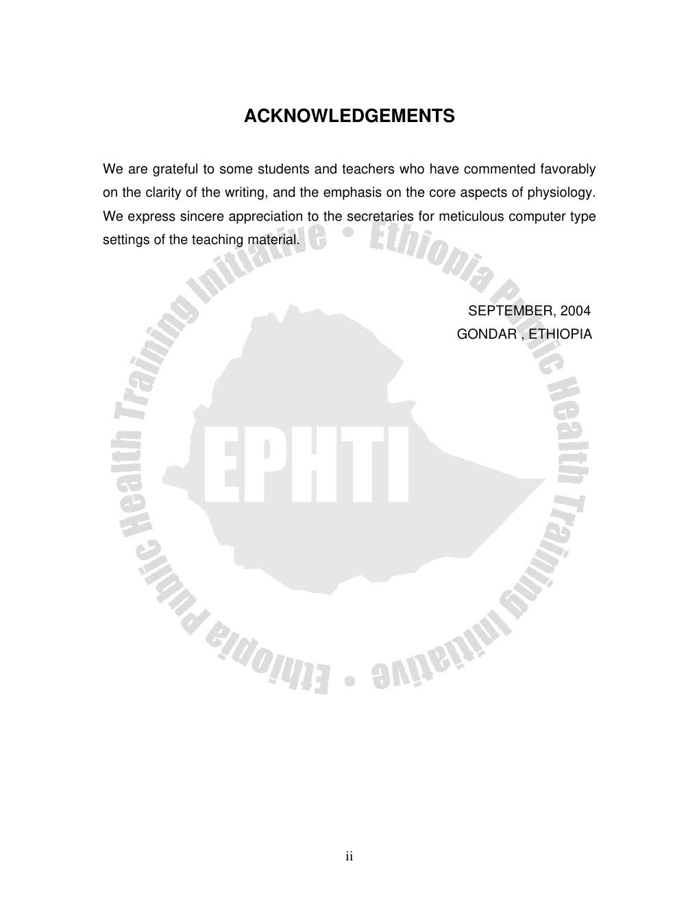 Preview page 4 of Physiology Part I LECTURE NOTES For Health Science Students