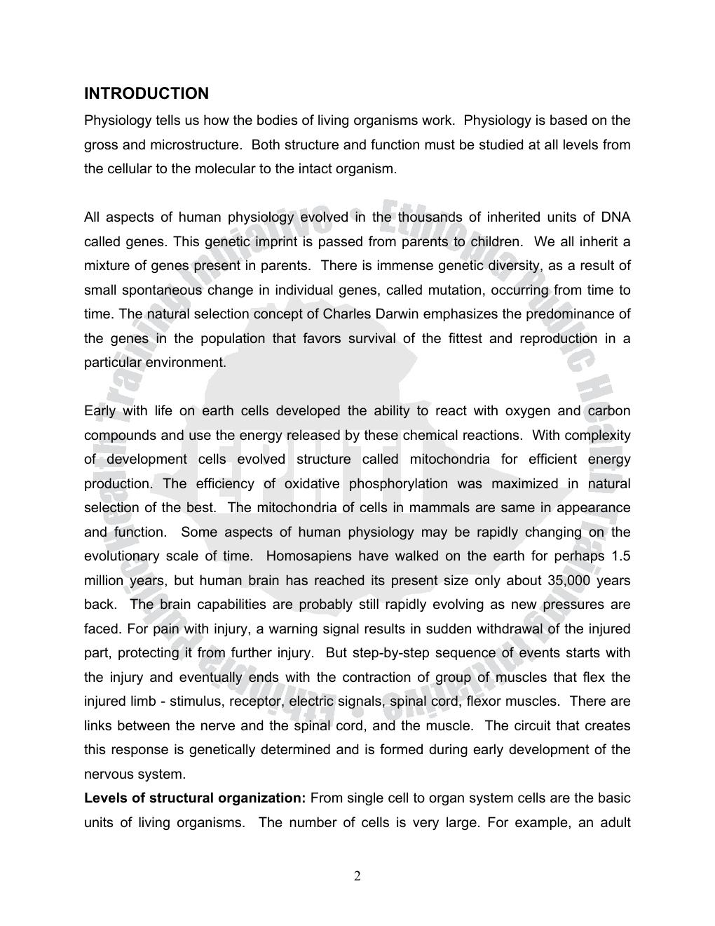 Preview page 9 of Physiology Part I LECTURE NOTES For Health Science Students