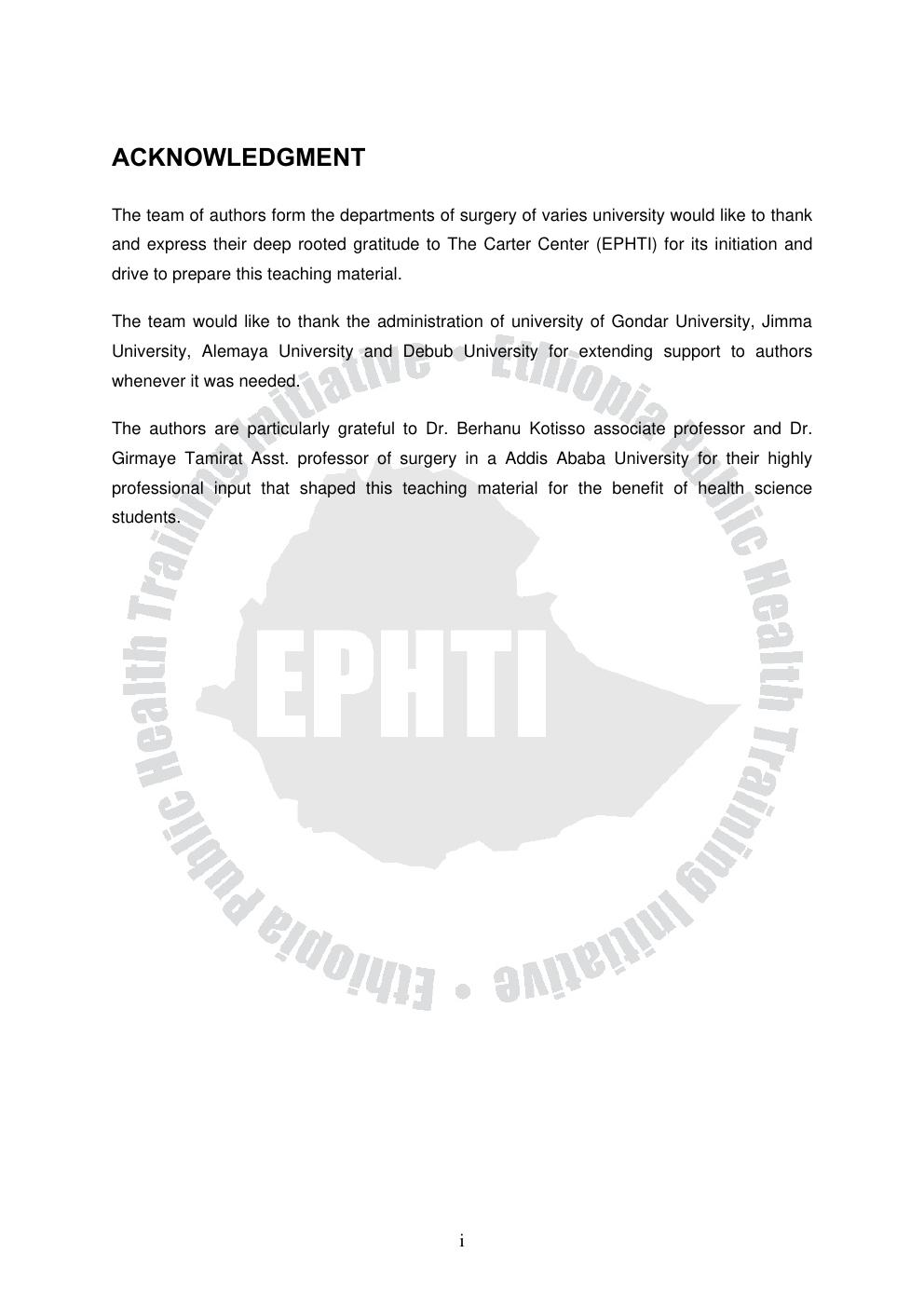 Preview page 3 of SURGERY LECTURE NOTES For Health Officers