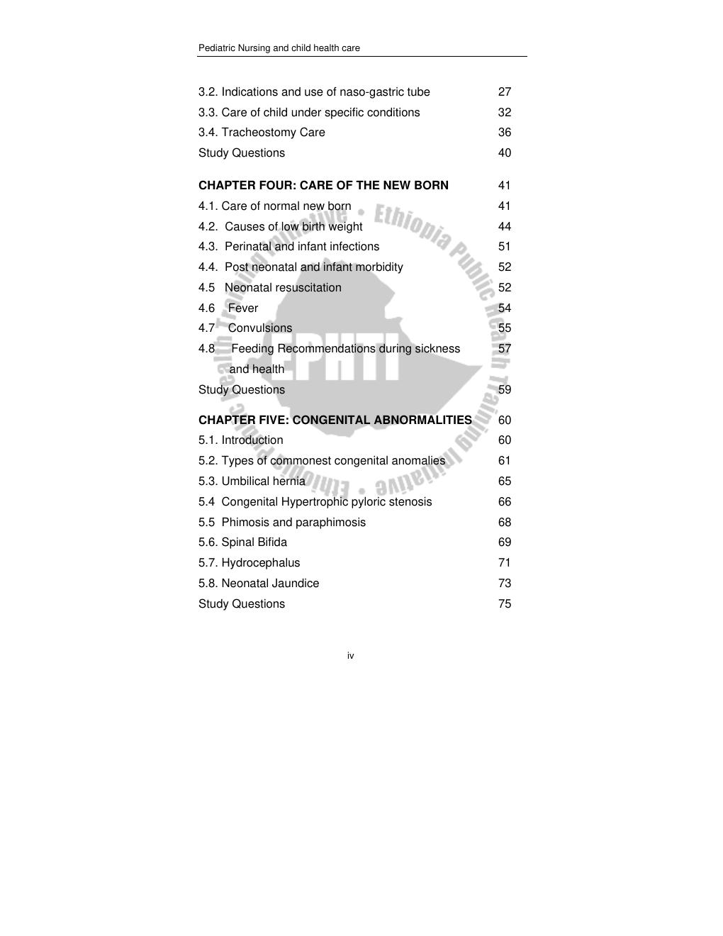 Preview page 6 of Pediatric Nursing and Health Care LECTURE NOTES For Nursing Students