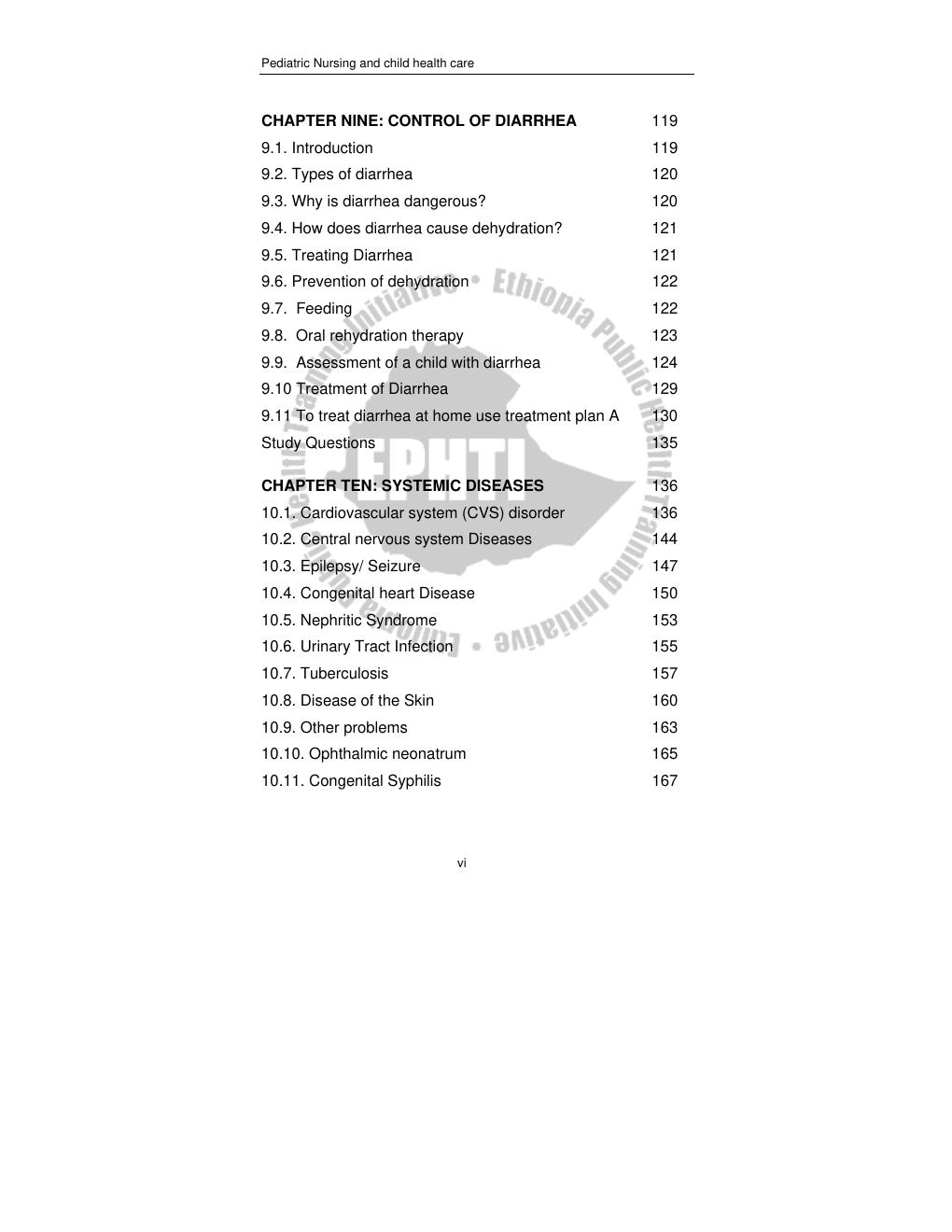 Preview page 8 of Pediatric Nursing and Health Care LECTURE NOTES For Nursing Students