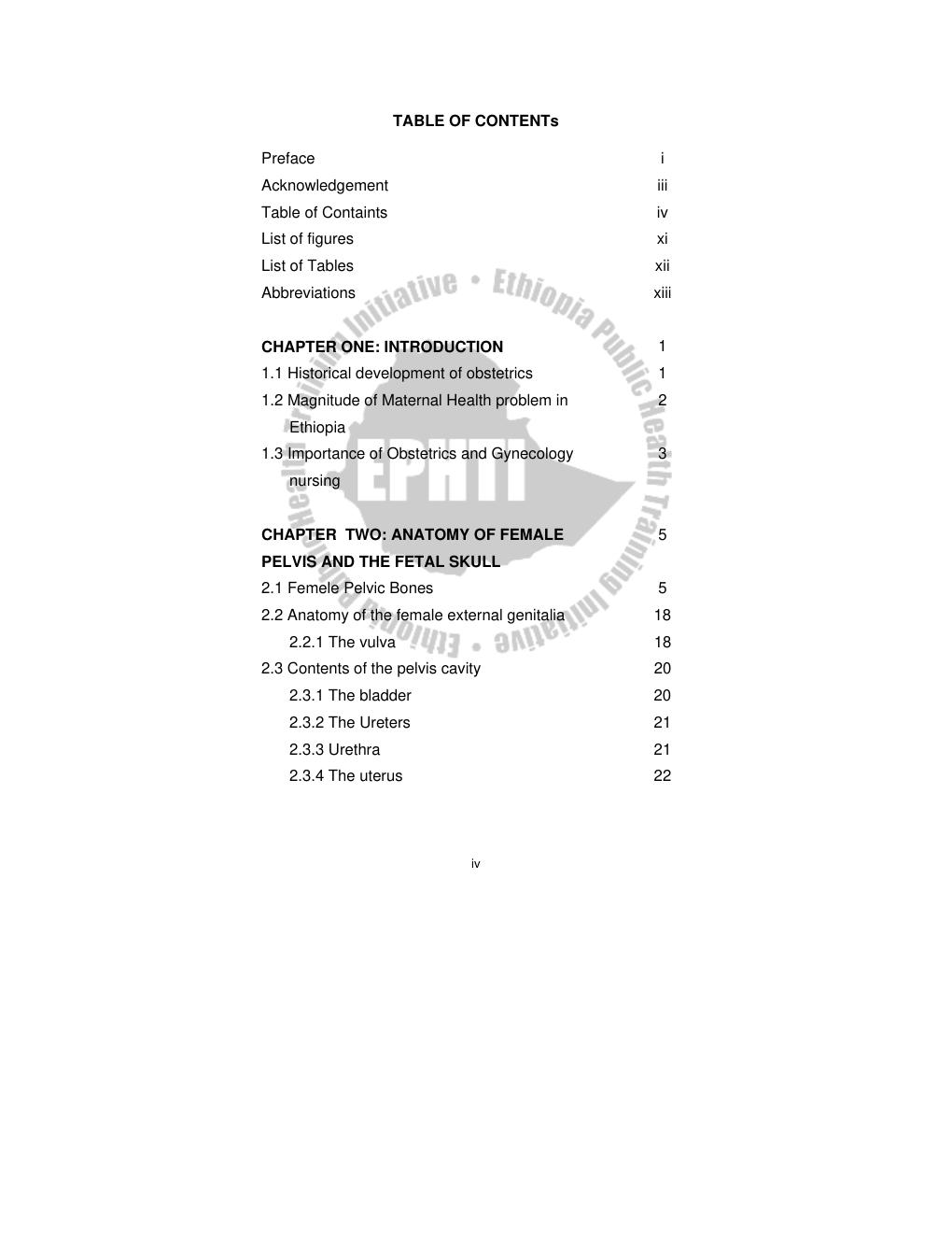 Preview page 6 of Obstetric and Gynecological Nursing LECTURE NOTES For Nursing Students