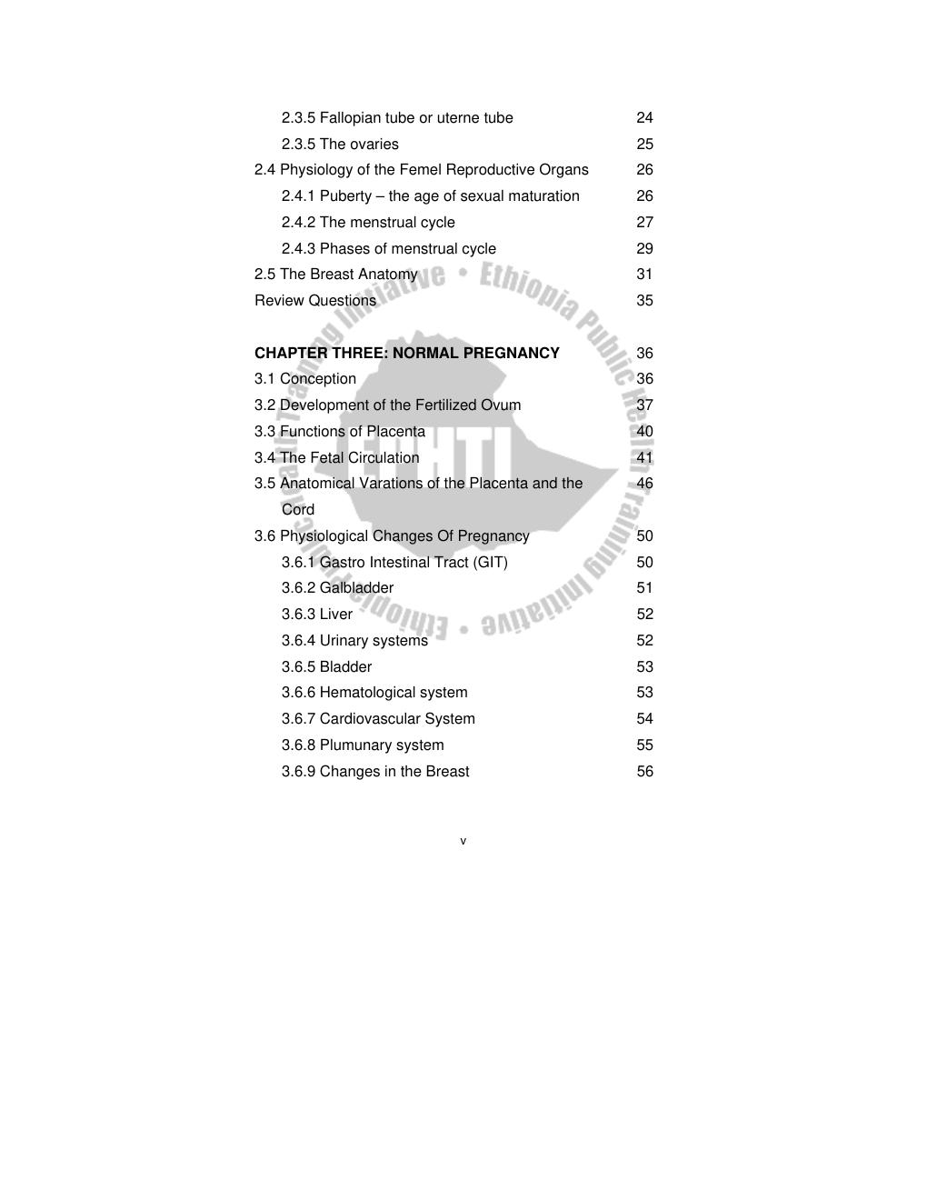 Preview page 7 of Obstetric and Gynecological Nursing LECTURE NOTES For Nursing Students
