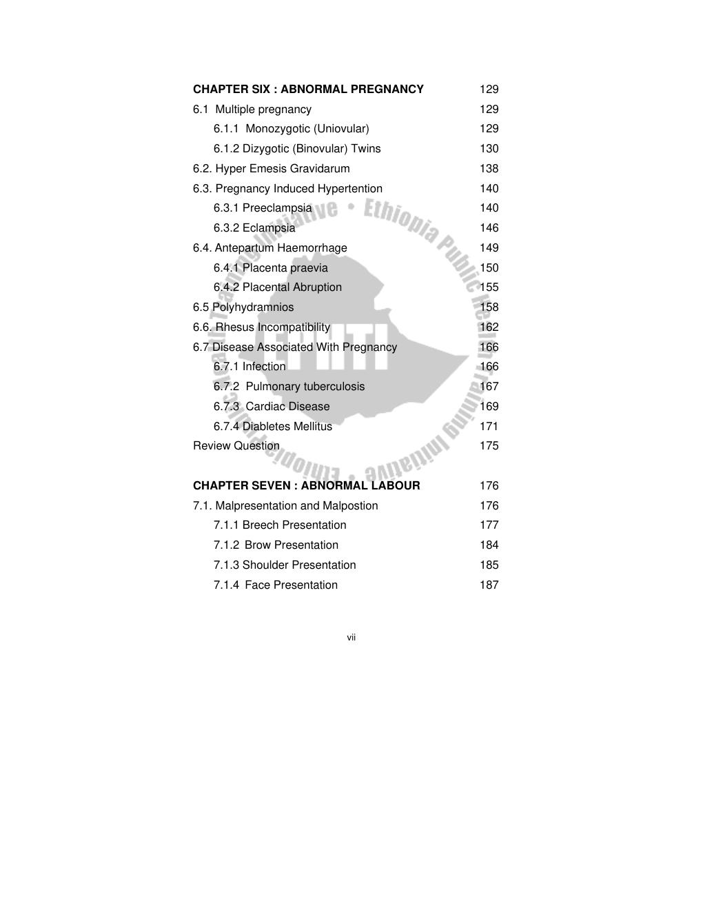 Preview page 9 of Obstetric and Gynecological Nursing LECTURE NOTES For Nursing Students
