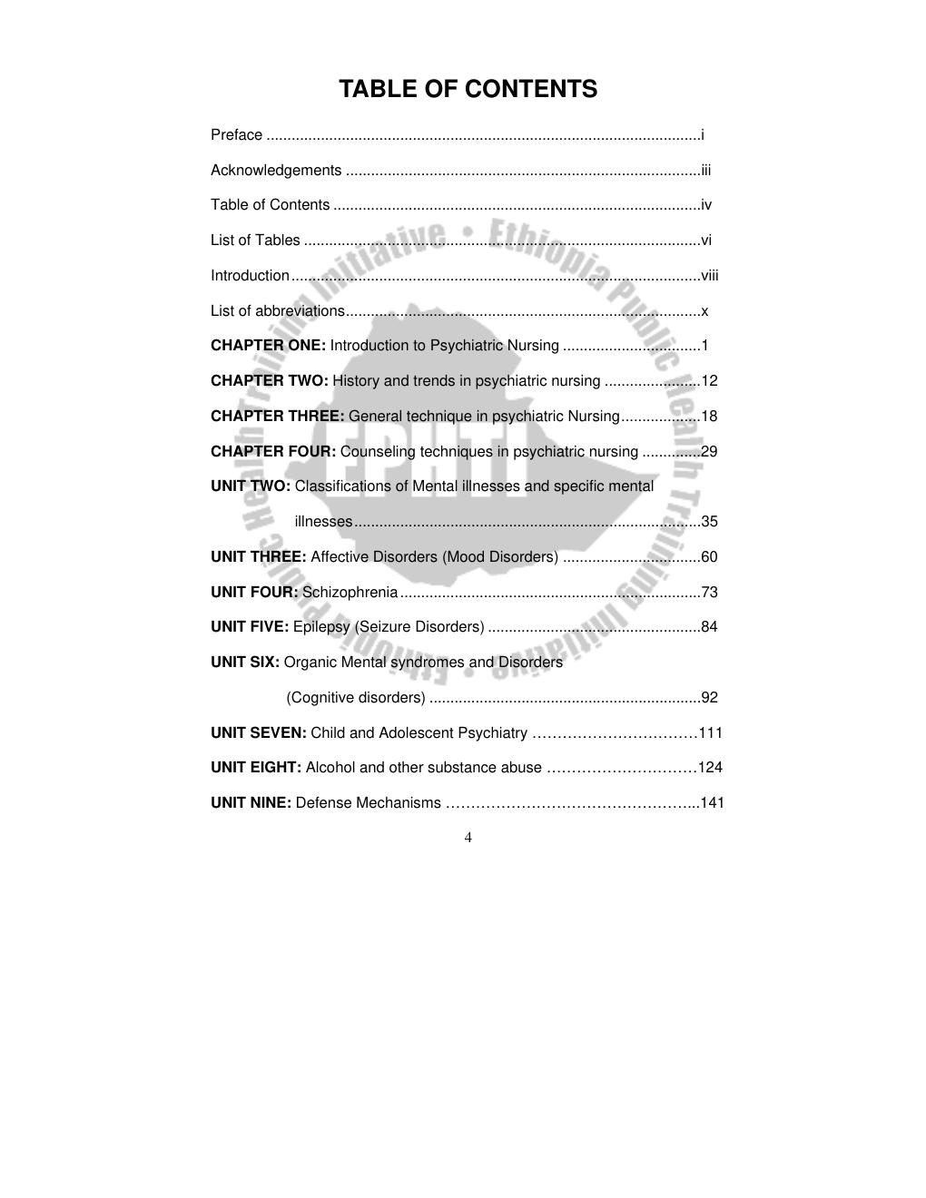 Preview page 6 of Psychiatric Nursing LECTURE NOTES For Nursing Students