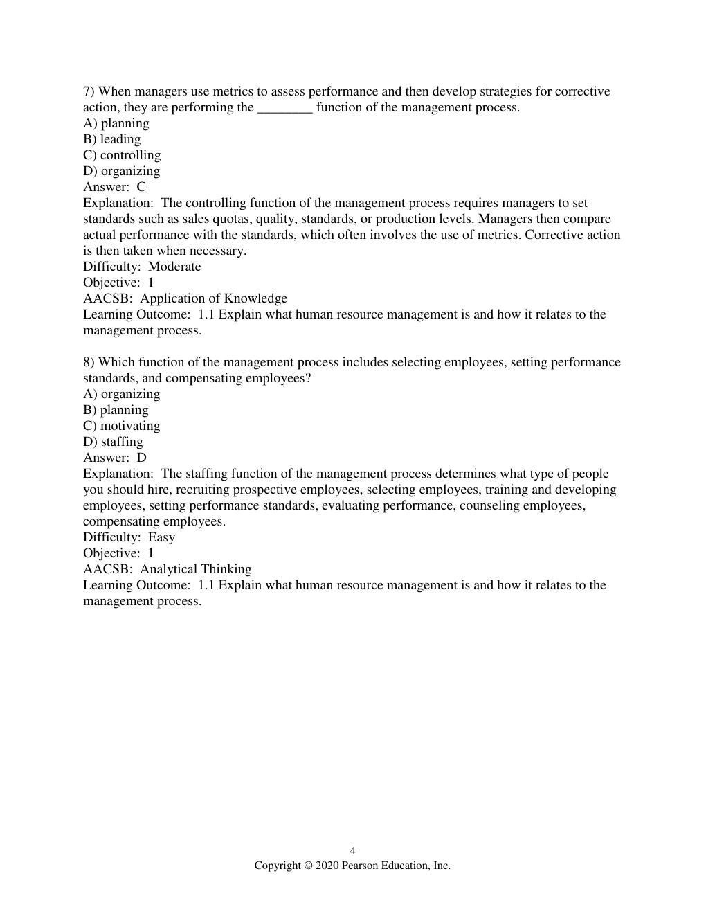 Preview page 5 of Test Bank For Human Resource Management 16th Edition By Gary Dessler