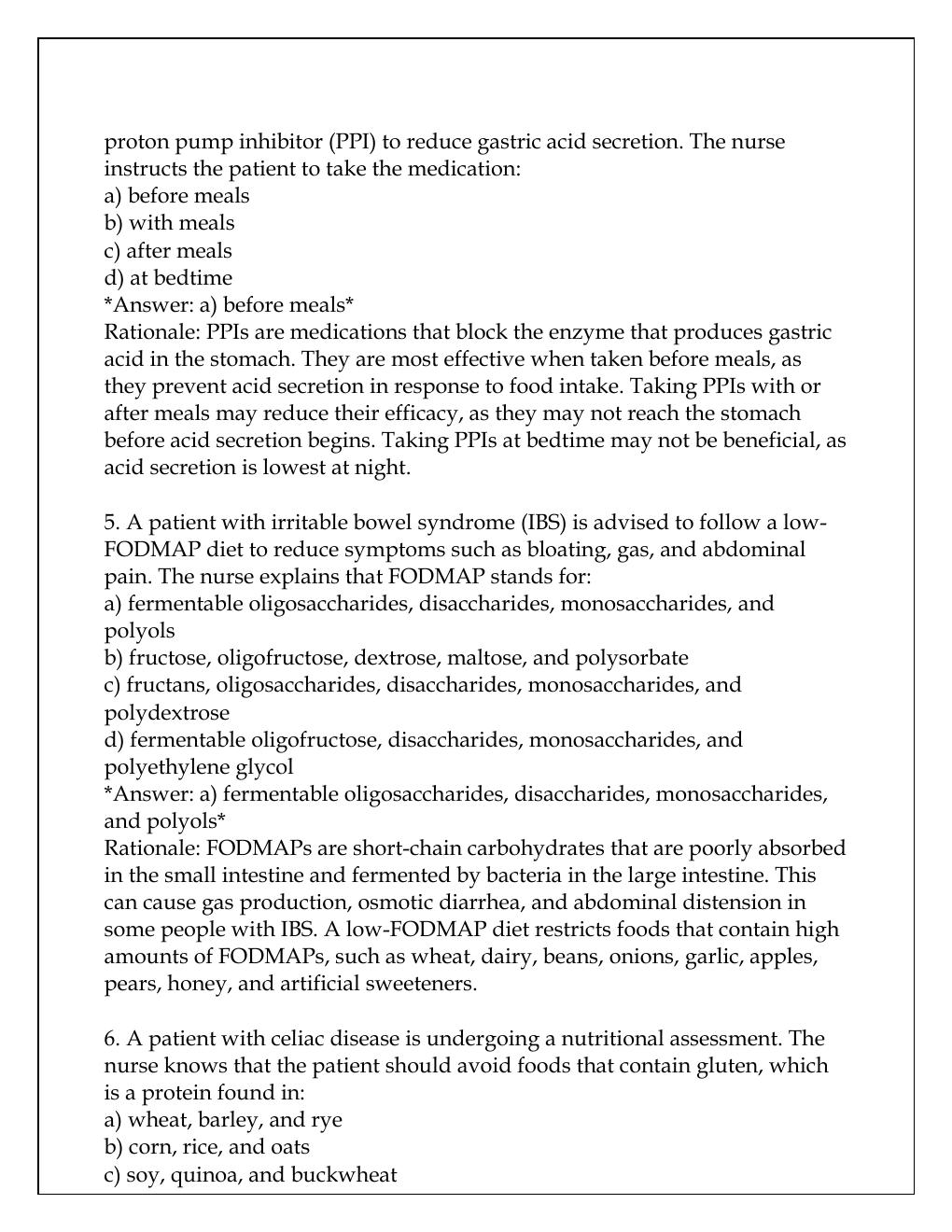 Preview page 3 of ATI CCRN CERTIFICATION MODULE 7 GASTROINTESTINAL 4 PRACTICE TESTS 2024
