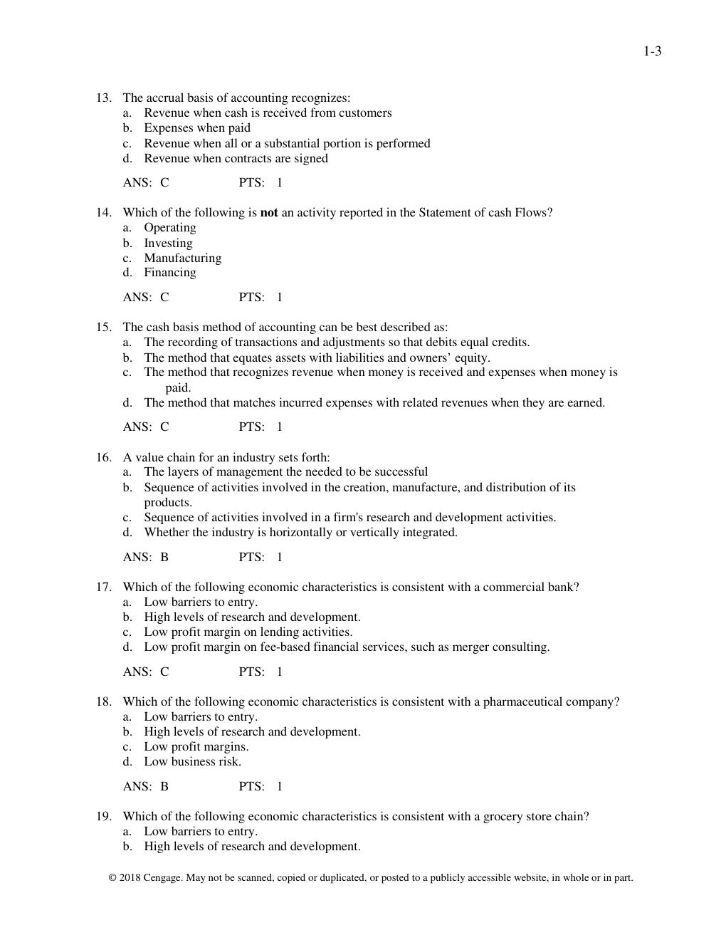 Preview page 3 of TEST BANK for Financial Reporting Financial Statement Analysis and Valuation 9th Edition by James Wahlen, Stephen Bagins