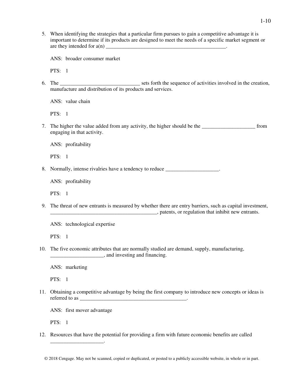 Preview page 10 of TEST BANK for Financial Reporting Financial Statement Analysis and Valuation 9th Edition by James Wahlen, Stephen Bagins