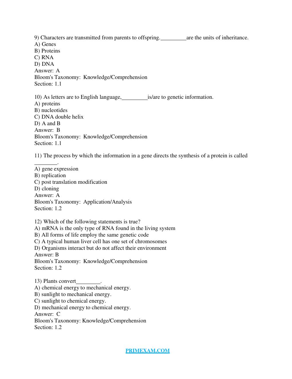 Preview page 3 of Test Bank for Campbell Biology 11 edition All Chapters