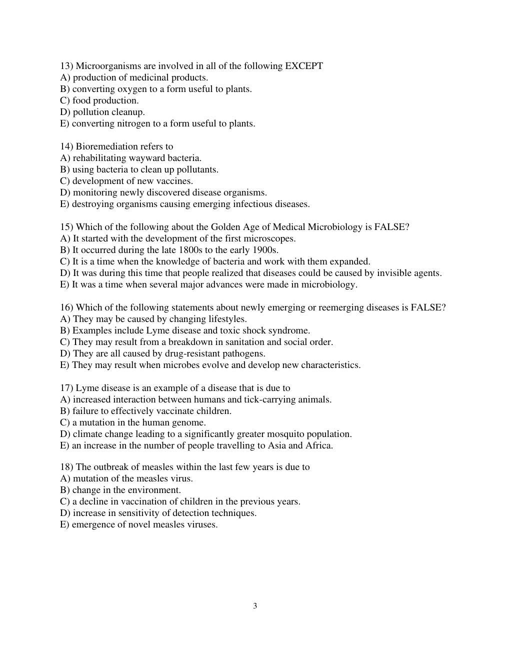 Preview page 3 of Test Bank for Nesters Microbiology 9th Edition Anderson All Chapters