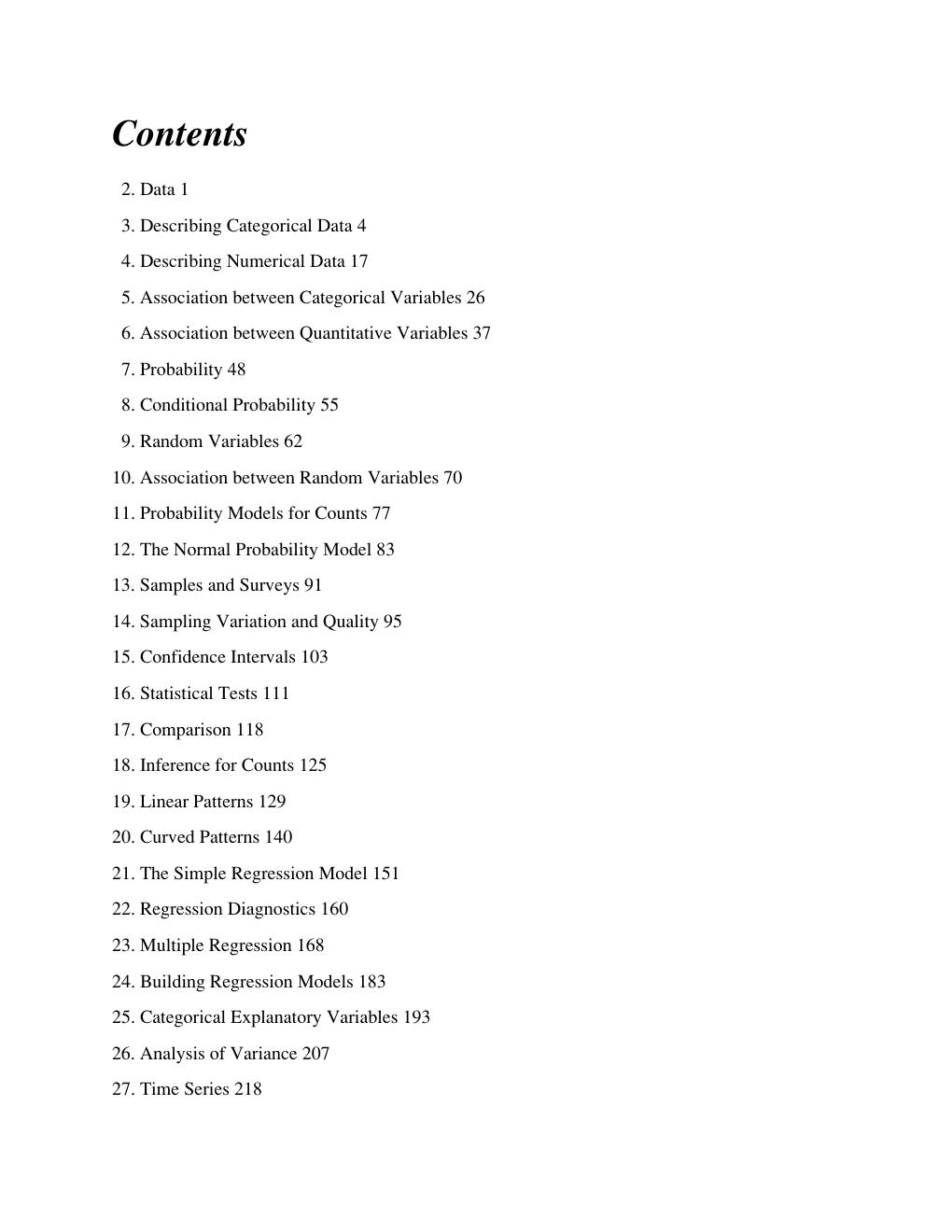 Preview page 3 of Solutions Manual For Statistics for Business Decision Making and Analysis 3rd Edition By Robert Stine, Dean Foster