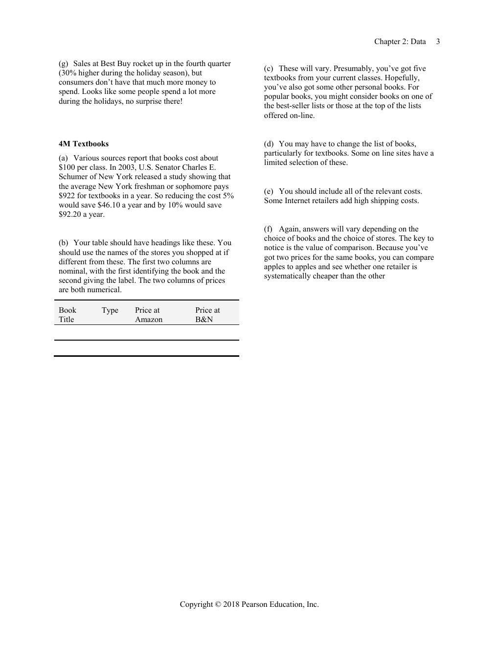 Preview page 5 of Solutions Manual For Statistics for Business Decision Making and Analysis 3rd Edition By Robert Stine, Dean Foster