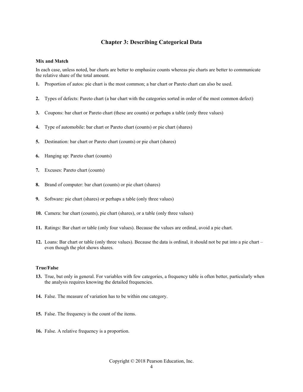 Preview page 6 of Solutions Manual For Statistics for Business Decision Making and Analysis 3rd Edition By Robert Stine, Dean Foster