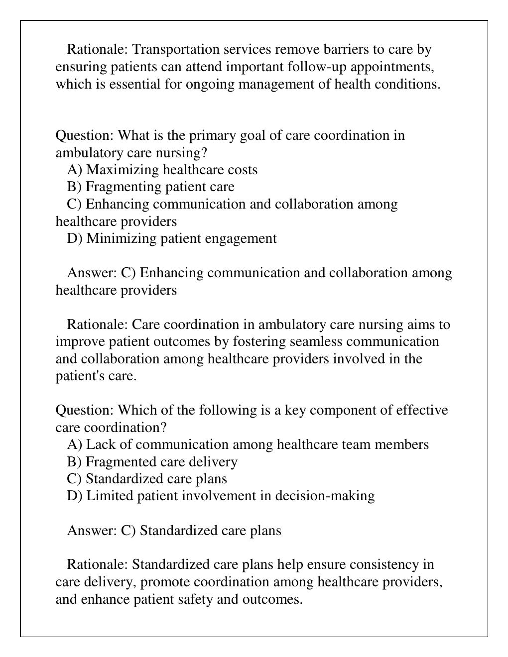 Preview page 3 of ACNC(AMB-BC) PLAN & IMPLEMENT (KNOWLEDGE) COMPREHENSIVE CBT REVIEW Q & A 2024
